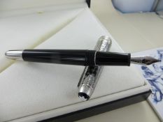 Montblanc Meisterstuck UNICEF Doue Classique Fountain Pen Art No 116079 RRP £795. Please note: