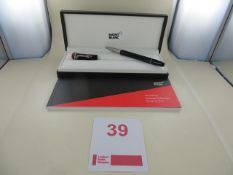 Montblanc Heritage Collection Rouge & Noir Special Edition Black Rollerball Art No 114723 RRP £