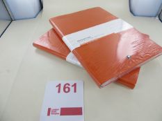 Two Montblanc Fine Stationery Notebooks 146 Lucky Orange Lined Art No 116225 RRP £55 each. Please