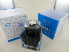 Two Montblanc Ink Bottles Unicef Blue Ink 50ml Art No 116223 RRP £30 a bottle. Please note: This lot