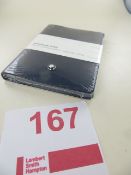Montblanc Fine Stationery Notebook 145 Indigo Lined Silver Cut Art No 113598 RRP £34 each. Please