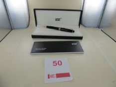 Montblanc Meisterstück Red Gold-Coated Classique Mechanical Pencil 0.7mm Art No 113390 RRP £310.