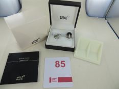 Montblanc Horlogerie Moonphase Cufflinks Art No 116667 RRP £335. Please note: This lot will be