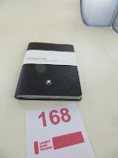 Montblanc Fine Stationery Notebook 145 Black Lined Silver Cut Art No 113295 RRP £34 each. Please