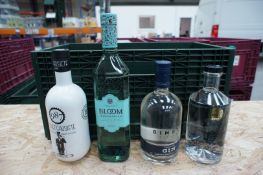 Mixed case x 4 bottle gin – bloom, nueveochoisette