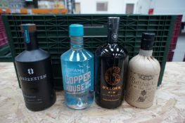 Mixed case x 4 bottles gin – Adriams copperhouse,