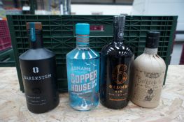 Mixed case x 4 bottles gin – Adriams copperhouse,