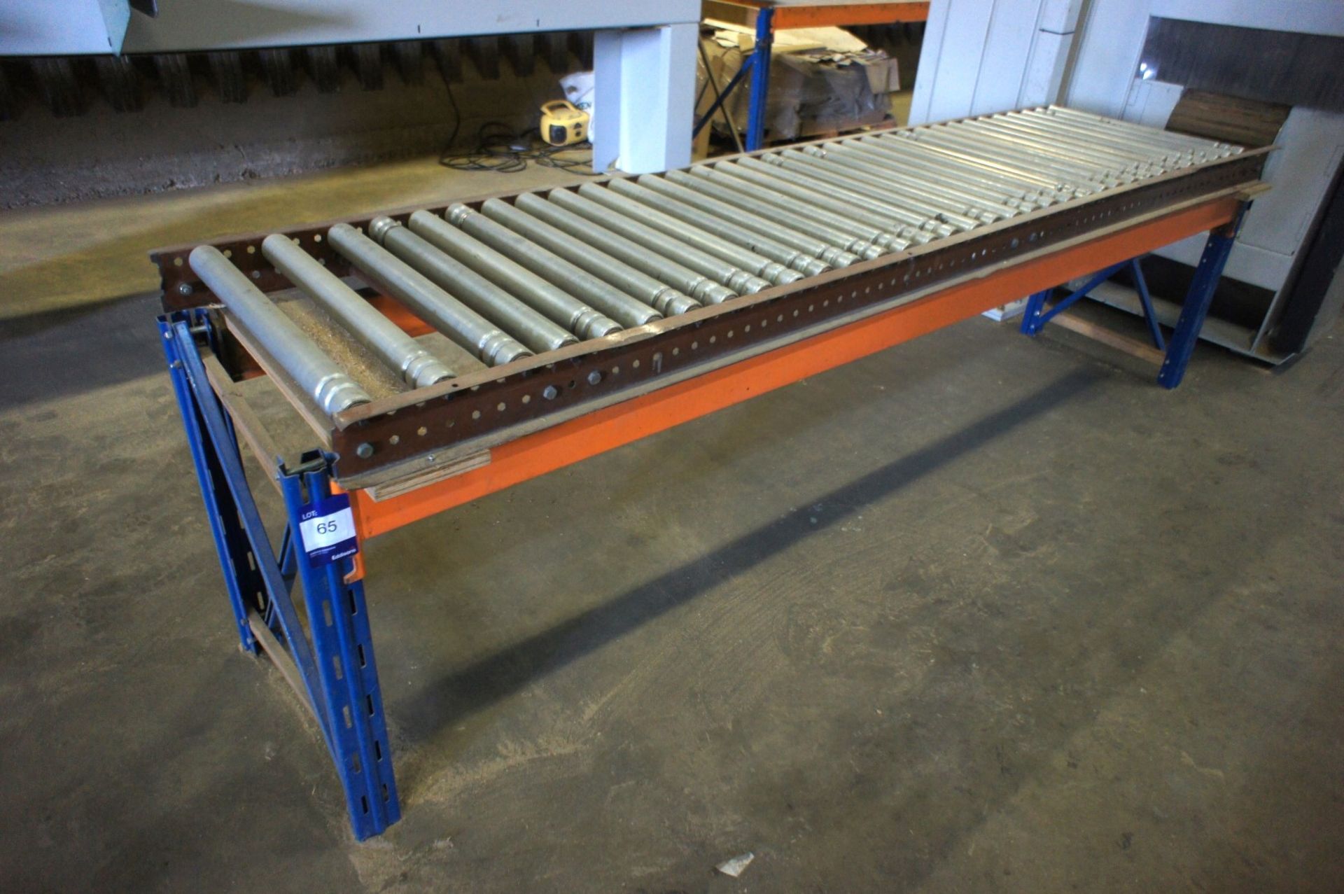 * Steel Roller Conveyor - Image 2 of 2