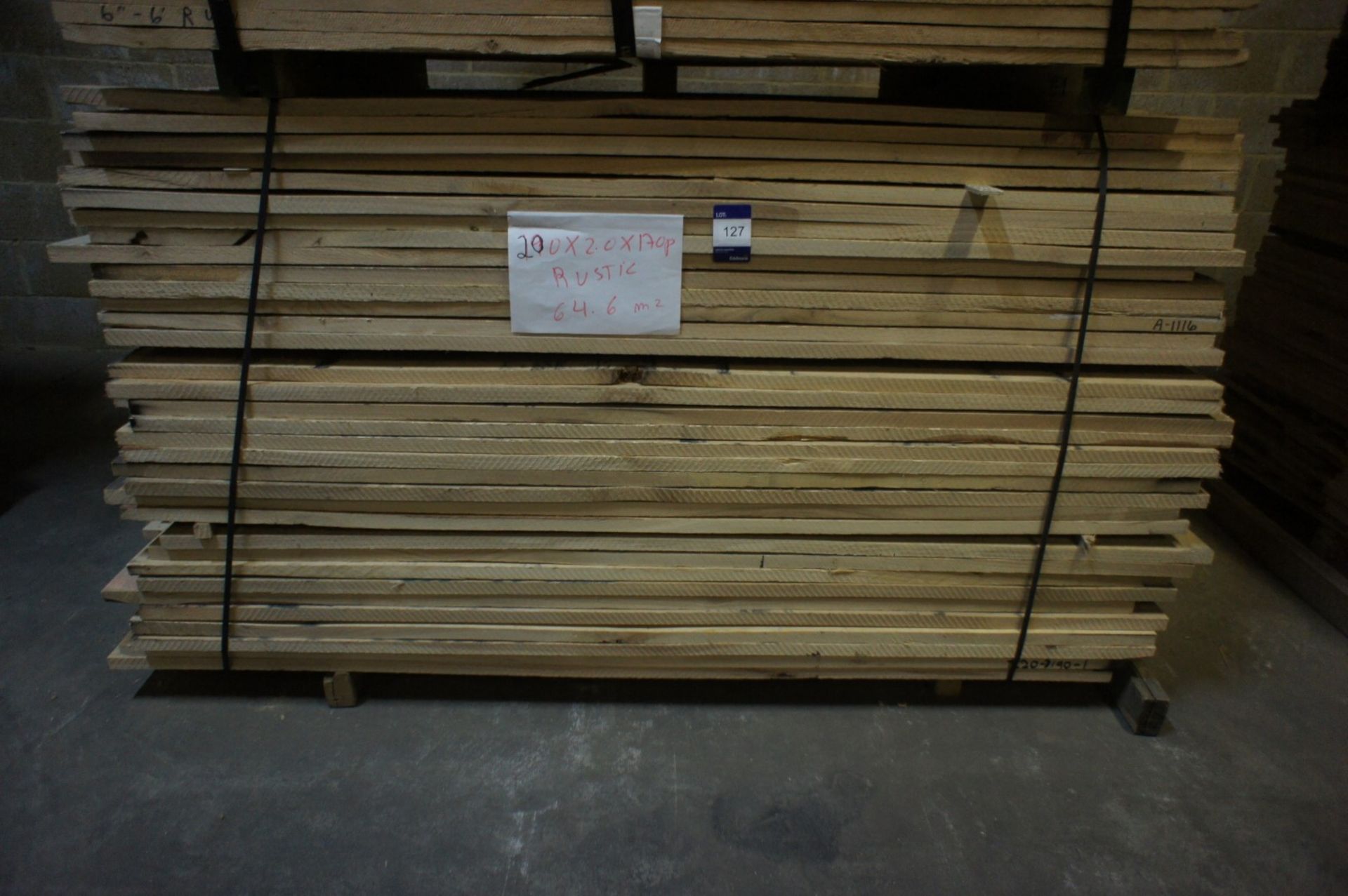 * Pack of Oak Boards - 170 pcs, 200 x 2000 mm Please note there is a £5 plus VAT lift out fee on - Image 2 of 2