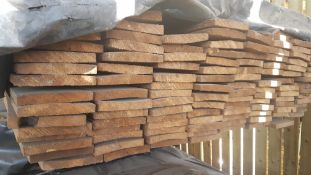 * 14 x 125 sawn thermowood, 120 pieces @ 4800mm. Sellers ref 49255BB. This lot also forms part of