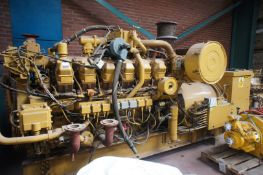 * Generator Set comprising of Caterpillar 3512 Gas Engine with Generator 725KVA, 400V, 1046 Amps.