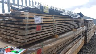 * 25 x 100 sawn, 95 pieces @ 4200mm. Sellers ref: 51404A. This lot also forms part of composite