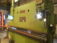 * Pearson 3.74MX Press Brake with Four Sided Pressing Beam. Please note this lot is located in