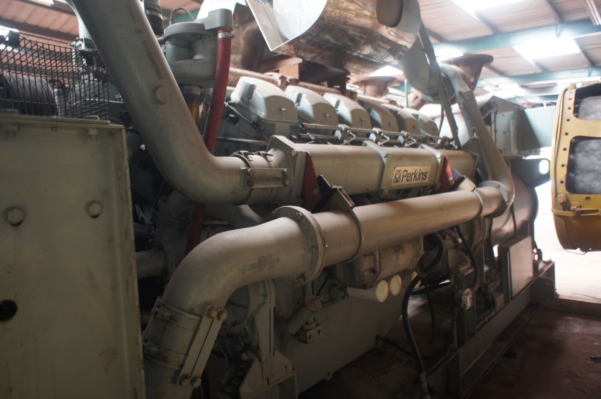 * Generator Set comprising of Perkins Diesel Engine with Puma Generator, 1250KVA, 1000V, 66 Amps. - Image 3 of 5