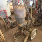 * Trolley Mounted Paint Sprayer Grayco. Please note this lot is located in Barton. Viewing and rem