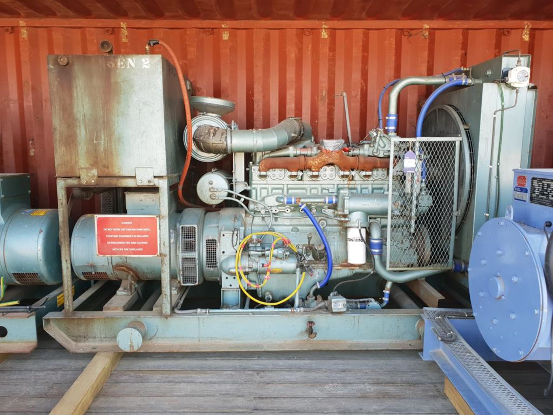 Cummins/ Markon- Dawsons Keith 125KVA Standby Generator. A 125KVA Skid mounted Diesel Generator with