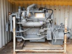 * GM Detroit Marine Diesel Engine and Allison's Gearbox. A Refurbished Detroit Marine Diesel type