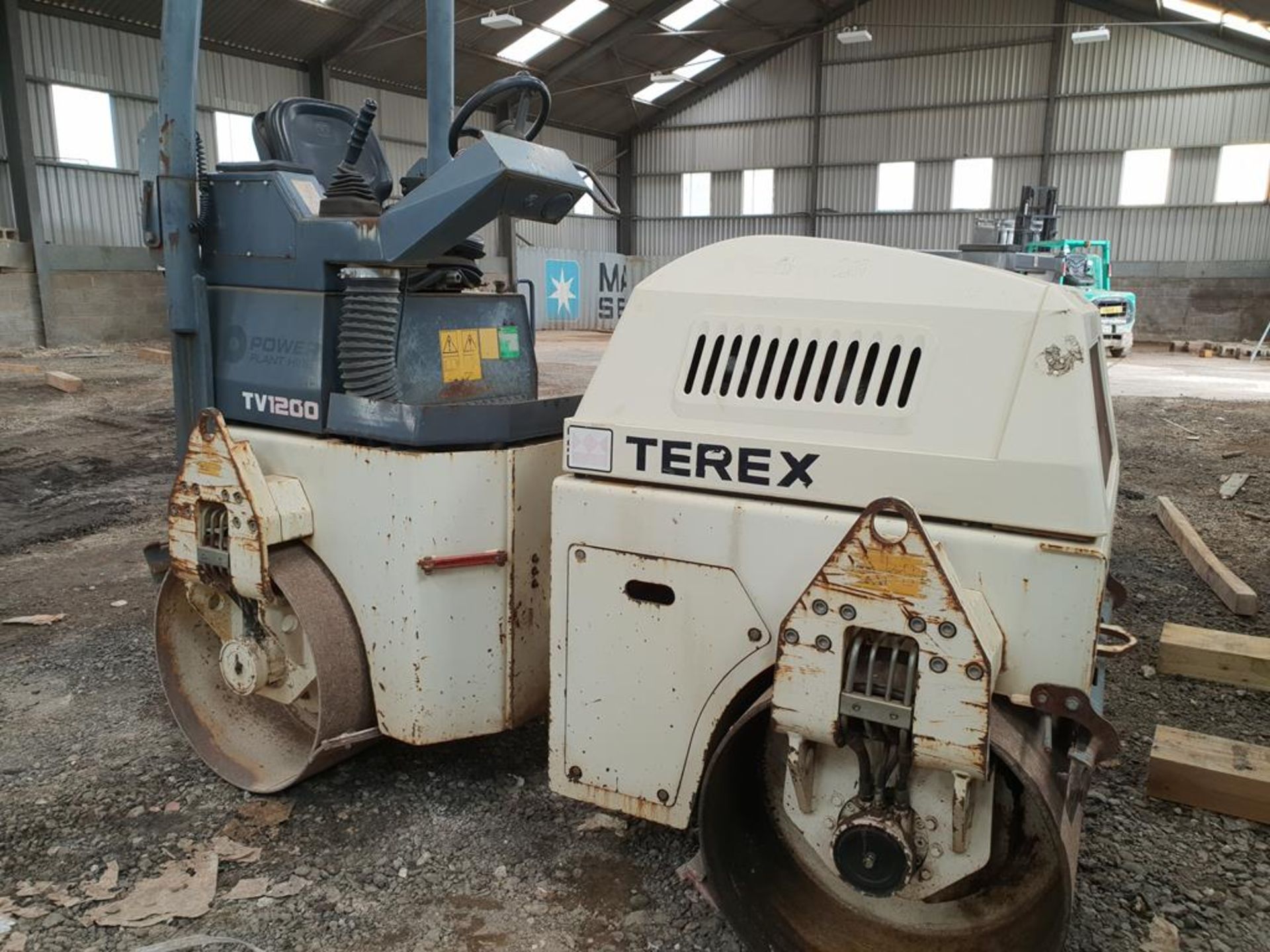 * Terex TV1200 Roller. A Terex Model TV1200 Twin Drum Articulated Roller: Yom 2007: Weight 2740Kg: