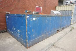 * Half Height 20ft Open Container. Please Note This lot is located in Castleford. Viewing and
