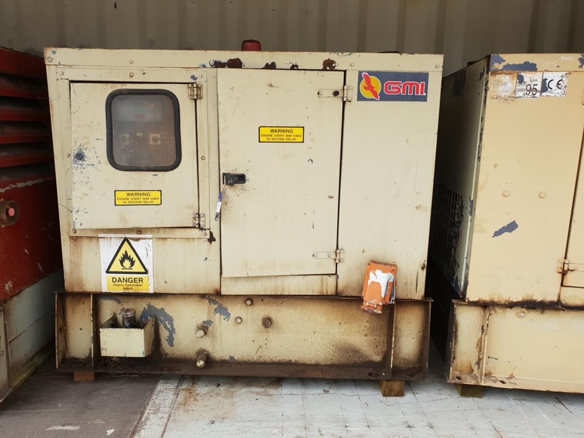 * GMI 32 KVA Diesel Generator with Deutz Engine. A GMI 32KVA Diesel Generator Type PAD-0032