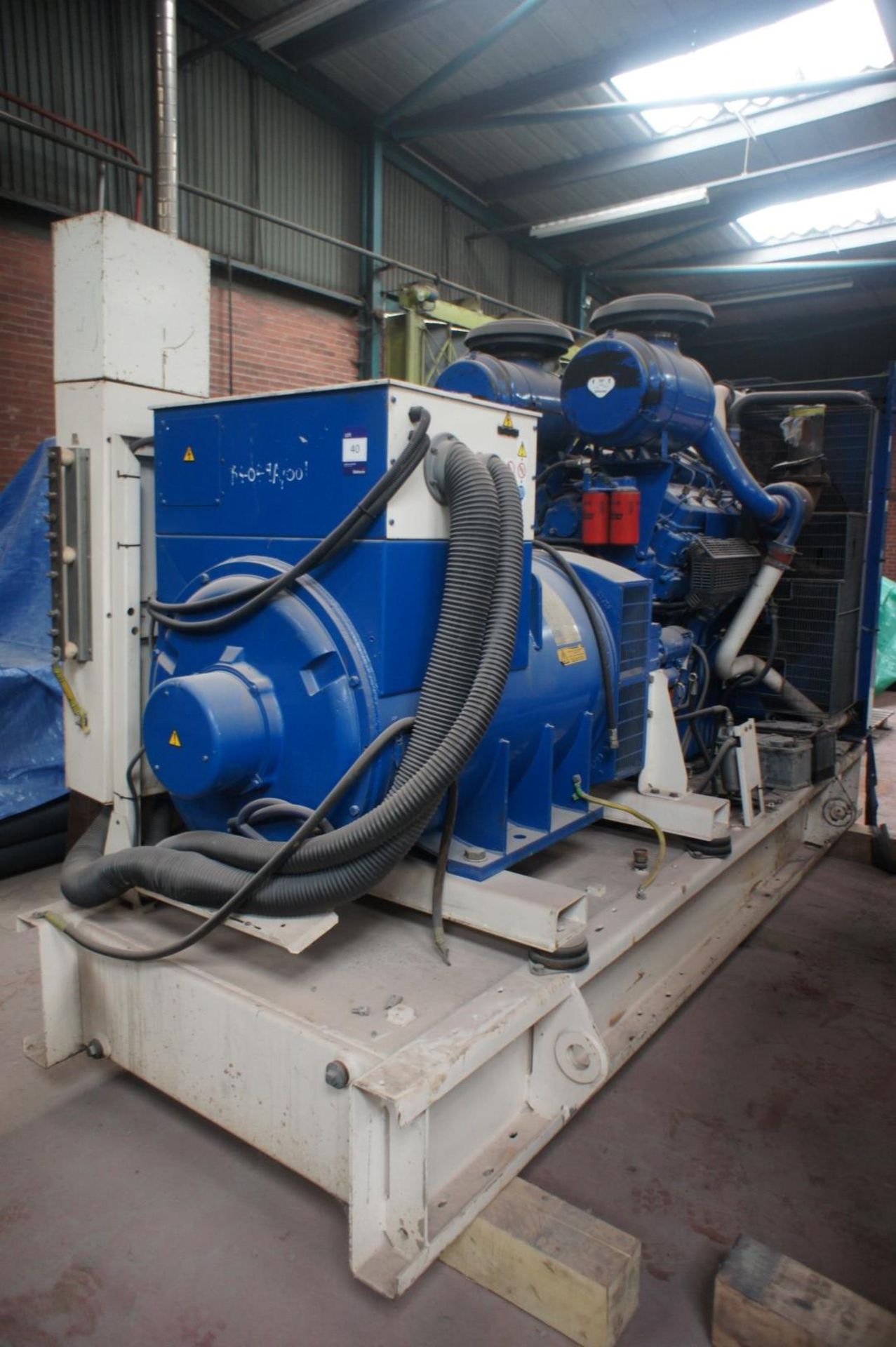 * Generator Set comprising of Perkins Diesel Engine with EG Wilson Generator, 675KVA, 400/230V, - Image 3 of 9