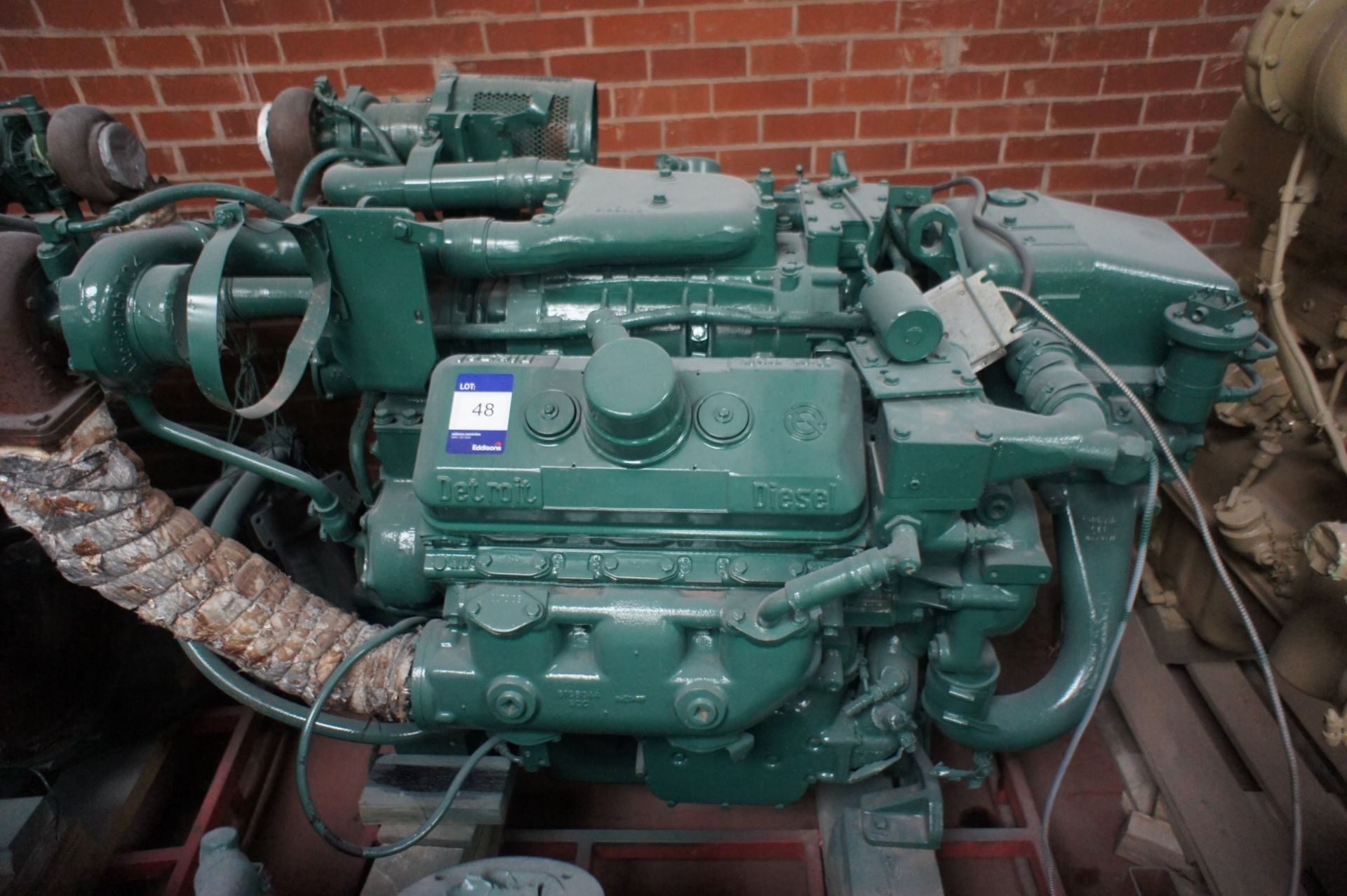 * Detroit 6V 92 Marine Diesel Engine. Please Note This lot is located in Castleford. Viewing and