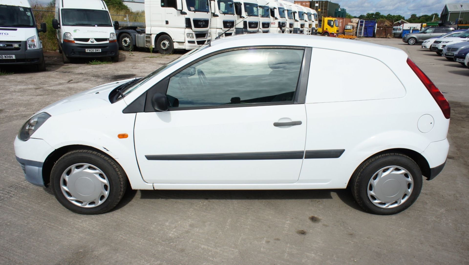 * Ford Fiesta 1.4 TDCi Car derived Van, diesel, 1399cc, white, Registration NJ08 WPE, Date of - Image 8 of 15