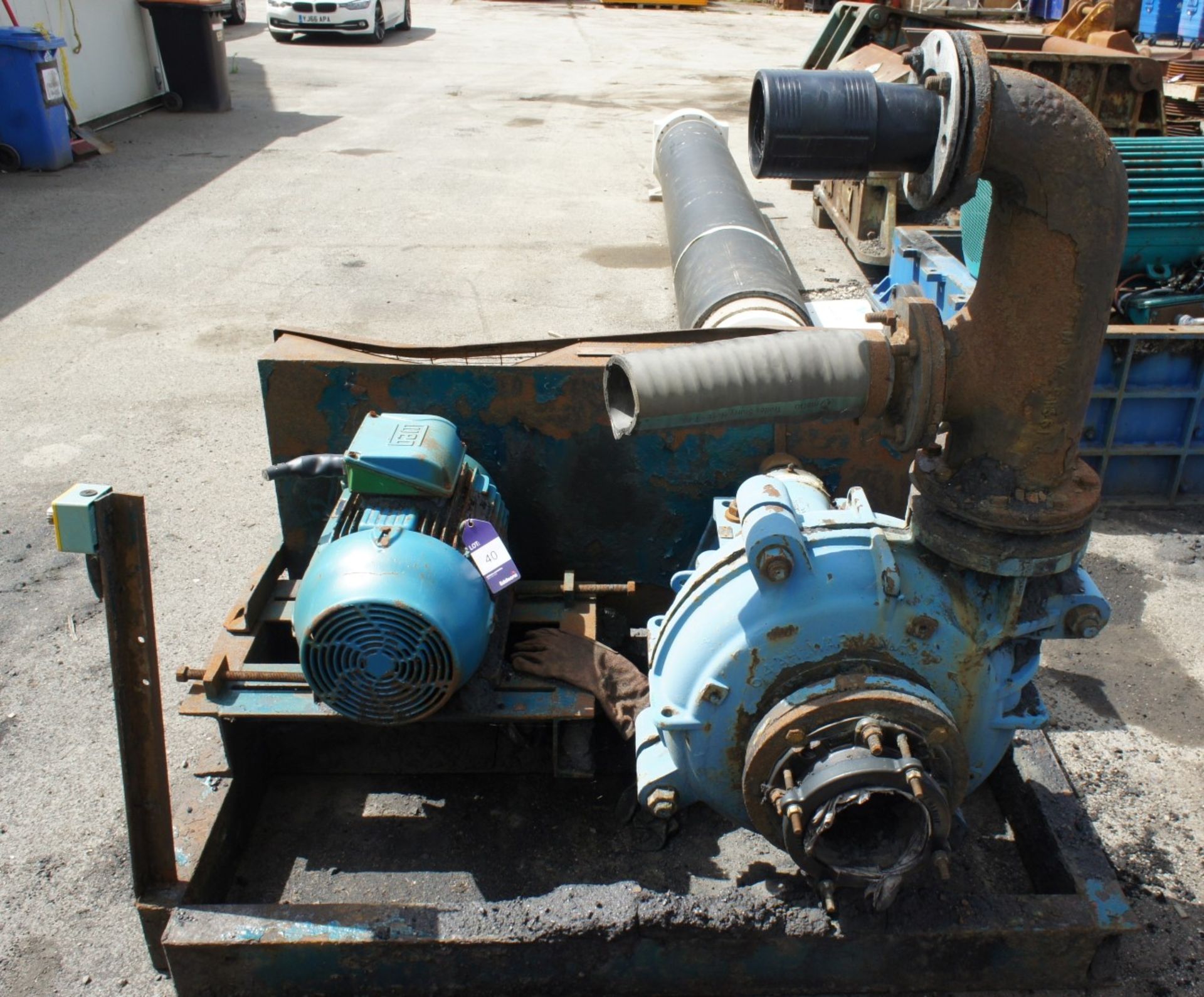 * 6''/4'' Warman Centrifugal pump set with Weg electric motor