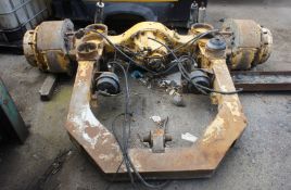 * Volvo A25 Articulated Dump Truck Front Axle with differential