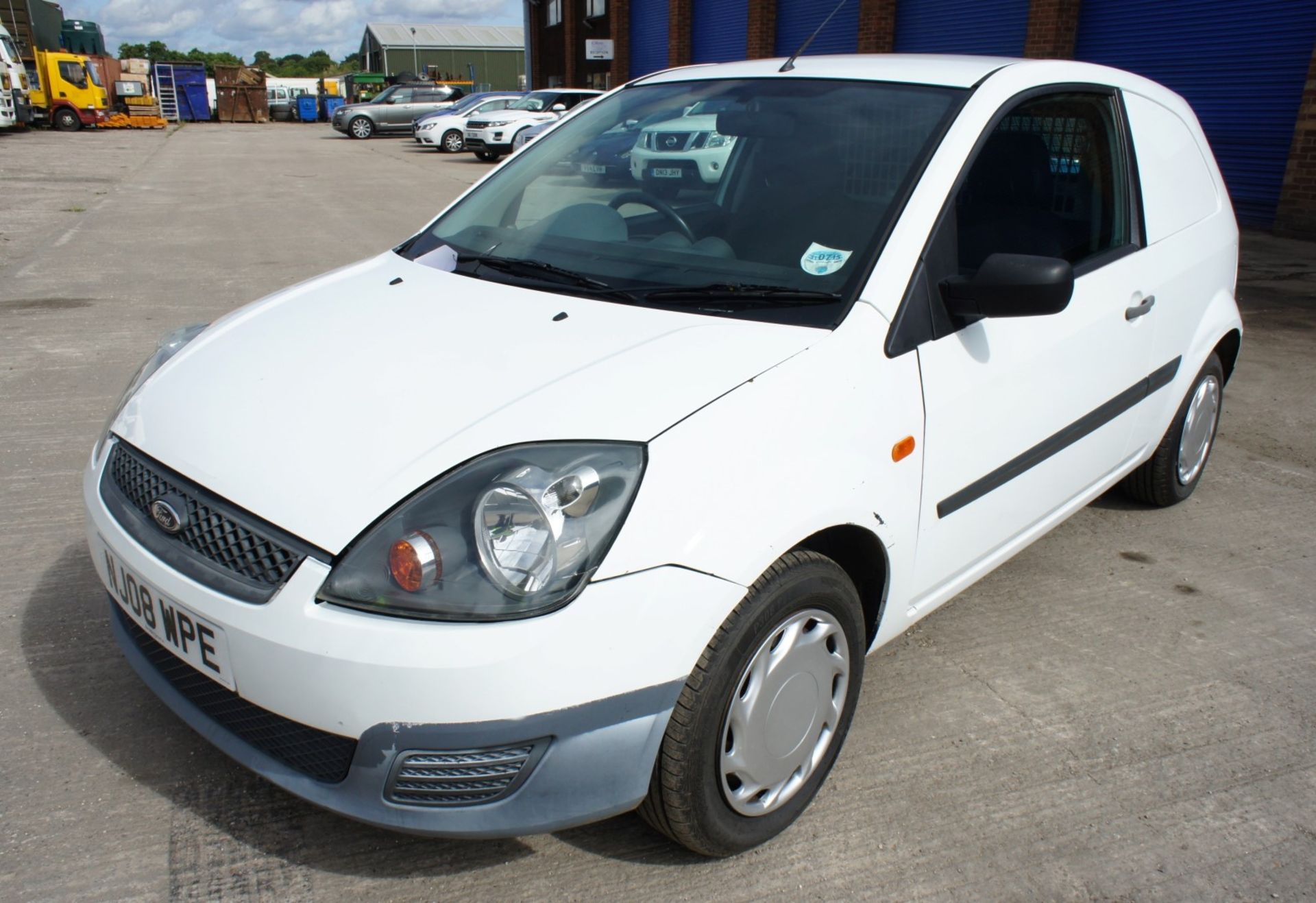 * Ford Fiesta 1.4 TDCi Car derived Van, diesel, 1399cc, white, Registration NJ08 WPE, Date of - Image 2 of 15