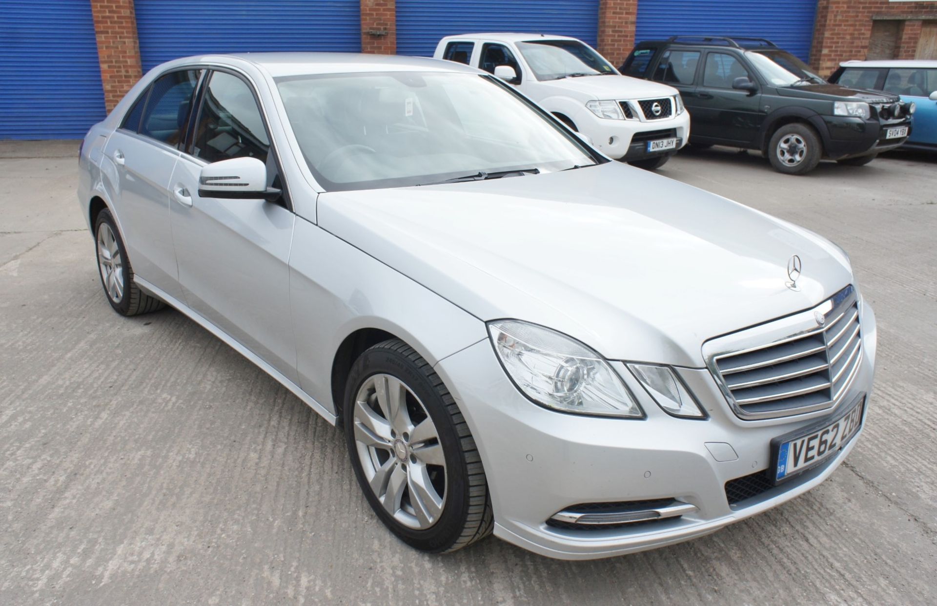 Mercedes E220 SE CDI Blue Efficiency 4 door Saloon, automatic, diesel, 2143 cc, silver, Registration