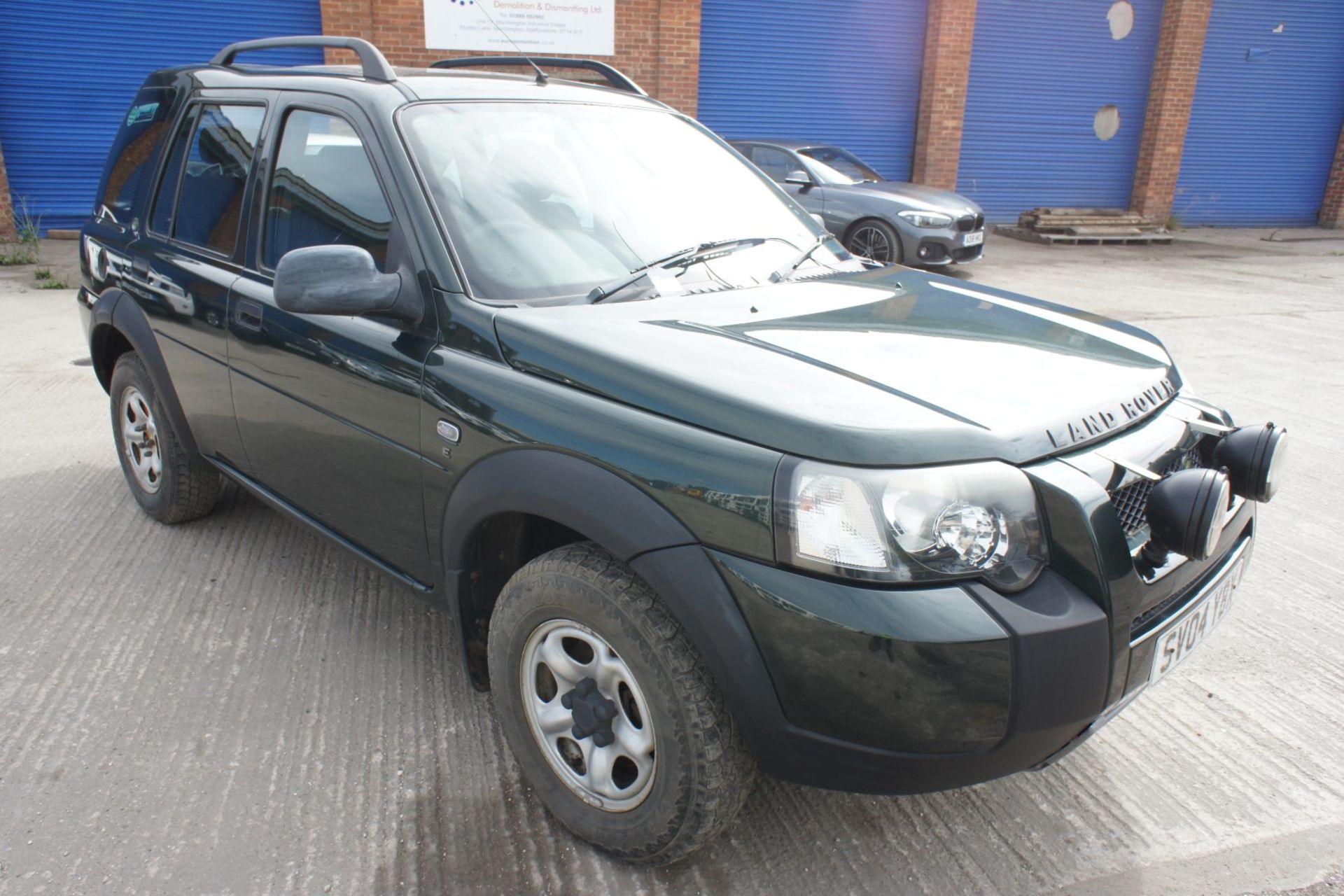 Land Rover Freelander 1.8 E Station Wagon 5 door, petrol, 1796cc, green Registration SV04 YBX,