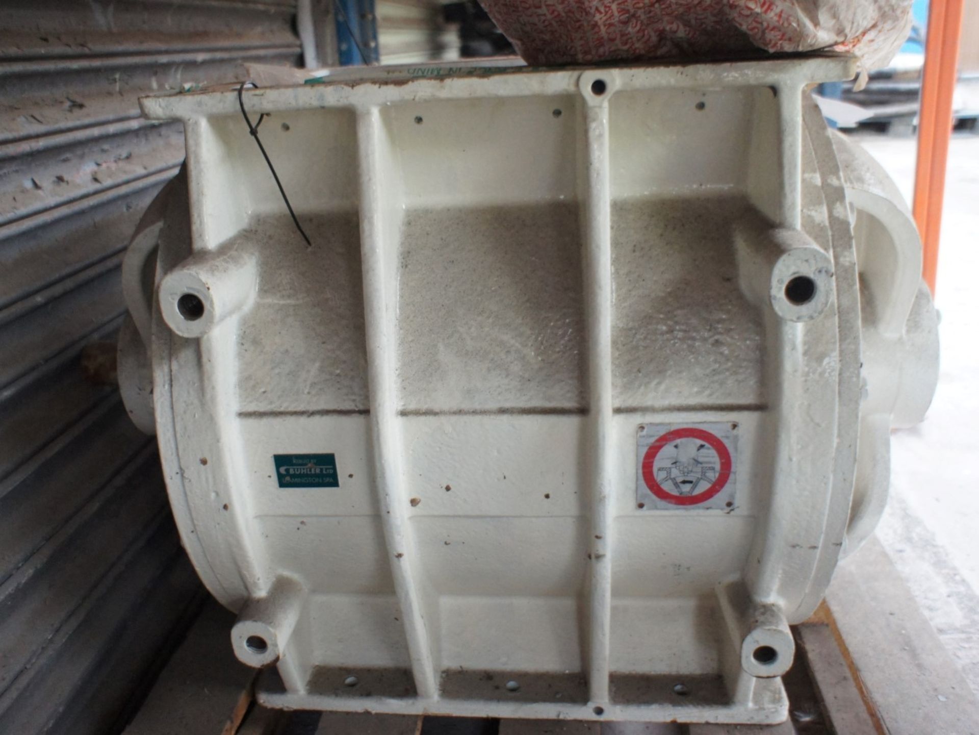 * Buhler MPSJ45/45LP-TK1 Rotary Valve, 5300dm³/min - Bild 3 aus 3