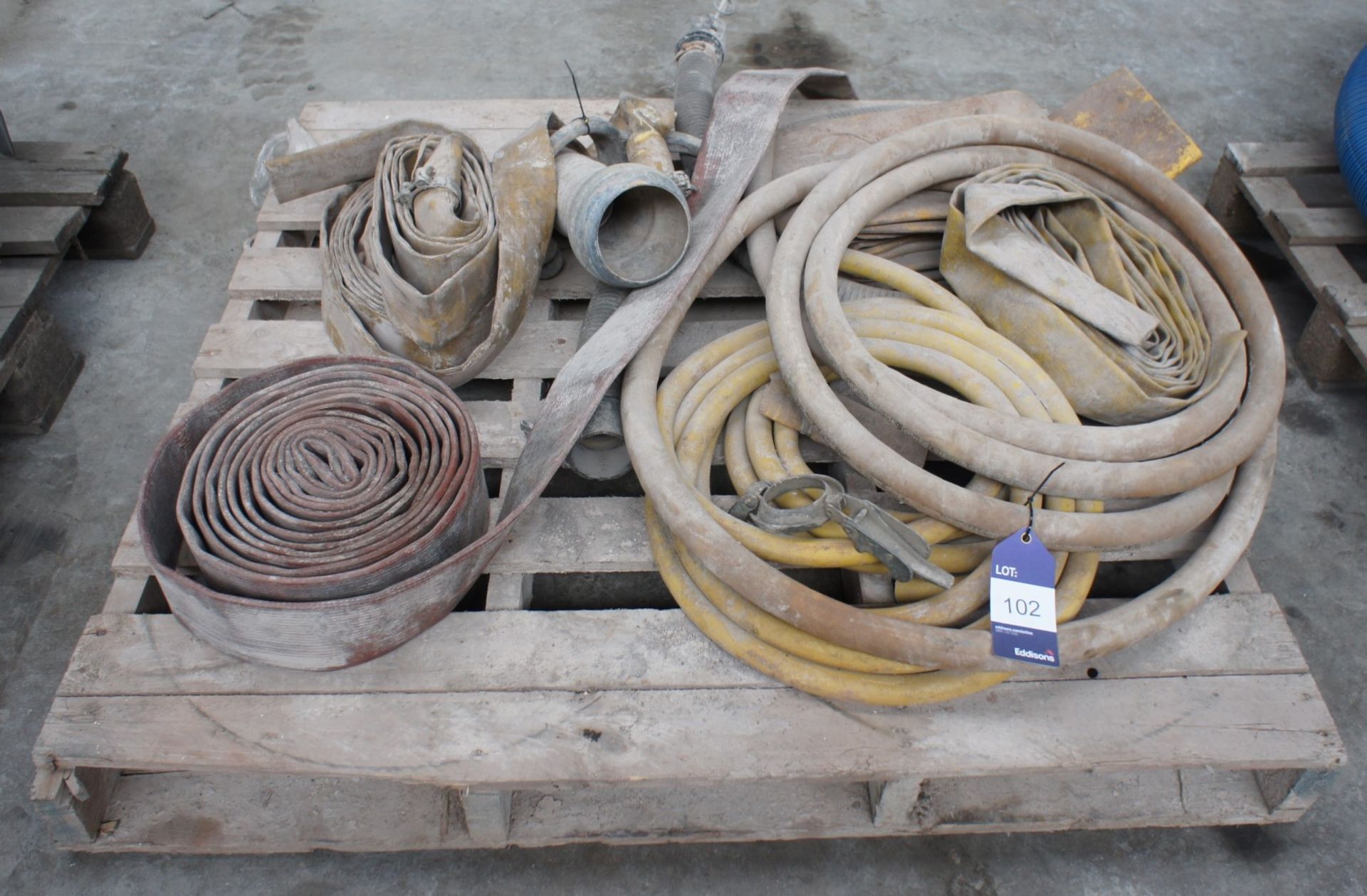 * Quantity of various hoses to pallet