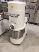 * Nilfisk VHW20 Z22 Vacuum Cleaner manufactured in 2015. With 2.2kw Motor and 50 Litre Stainless