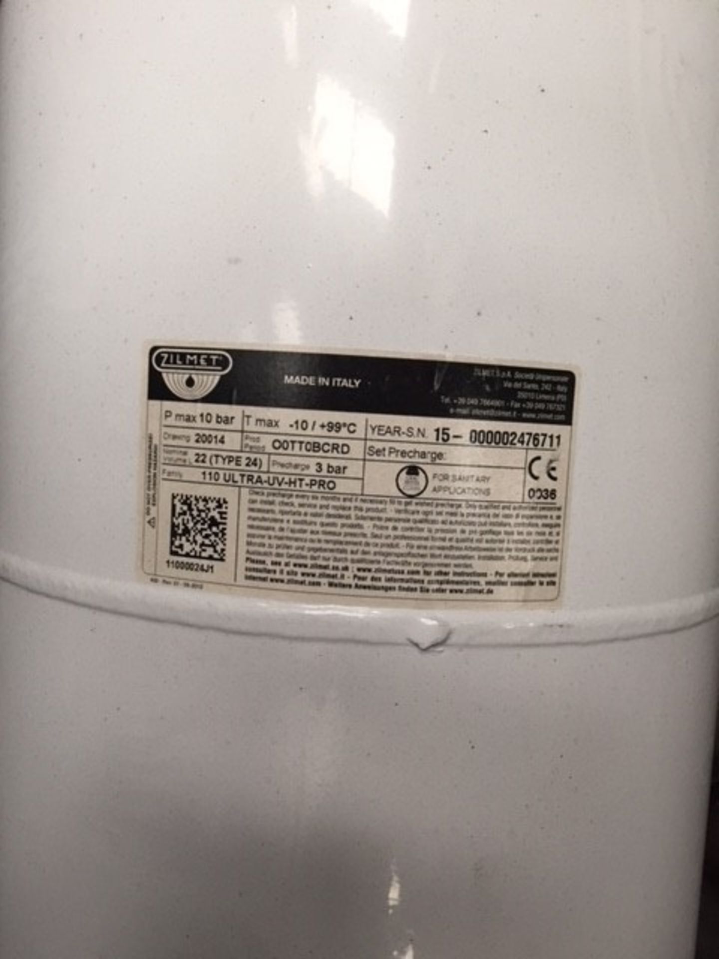 * Albion Ultrasteel AUD300 electric water heater. (OF Ref 10) Please note there is a £50 + VAT - Image 3 of 4