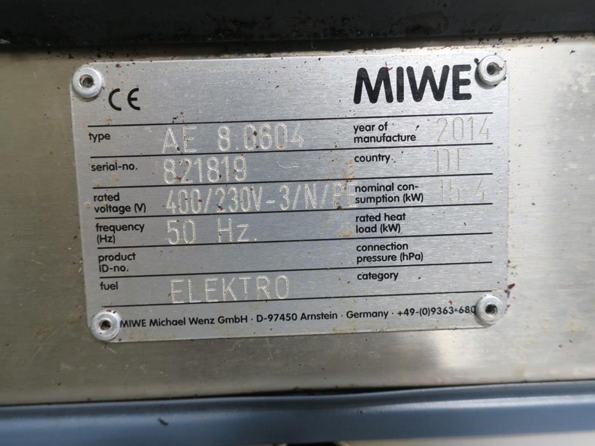 * A stainless steel Commercial Combi MiWe Aero E+ Oven (model AE80604) on s/steel mobile eight - Image 5 of 6