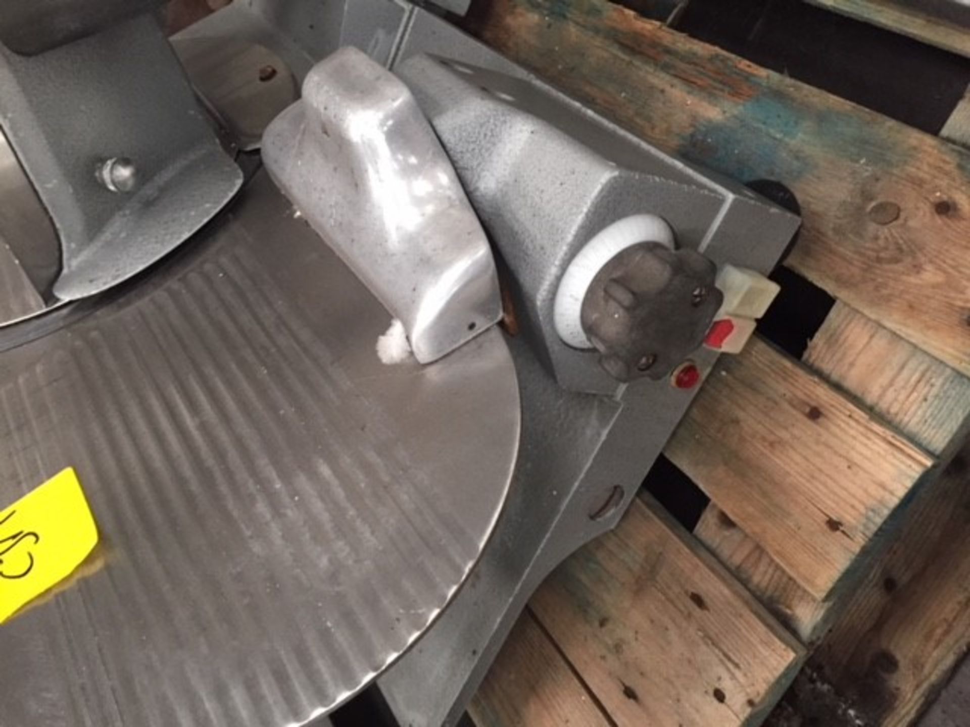 * Berkel slicer. Single phase. (OF Ref 12) Please note there is a £20 + VAT lift out fee on this - Image 2 of 2