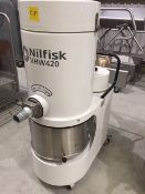 * Nilfisk VHW420 Z22 Vacuum Cleaner manufactured in 2015. With 2.2kw Motor and 50 Litre Stainless
