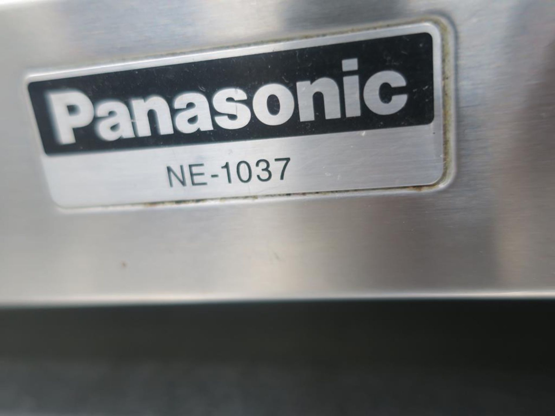 * Panasonic NE-1037 s/steel Commercial Microwave - Image 2 of 4