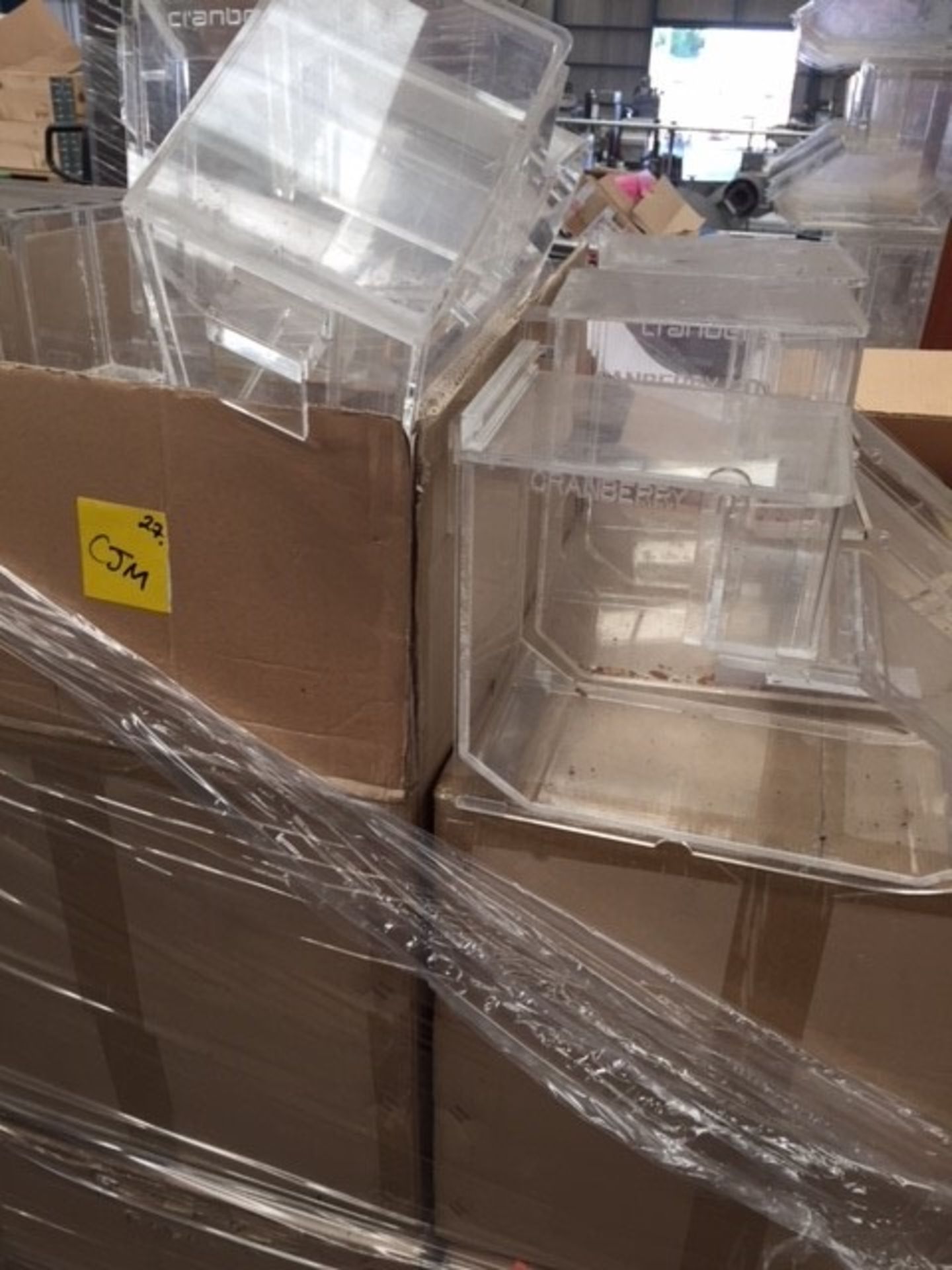 * Pallet of pick and mix plastic boxes - approx 60 of them (OF Ref 27) Please note there is a £ - Image 2 of 2