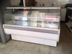 * Igloo chilled Display Unit- As New. An Igloo Chilled Display Unit 1700mm wide x 1230mm High x