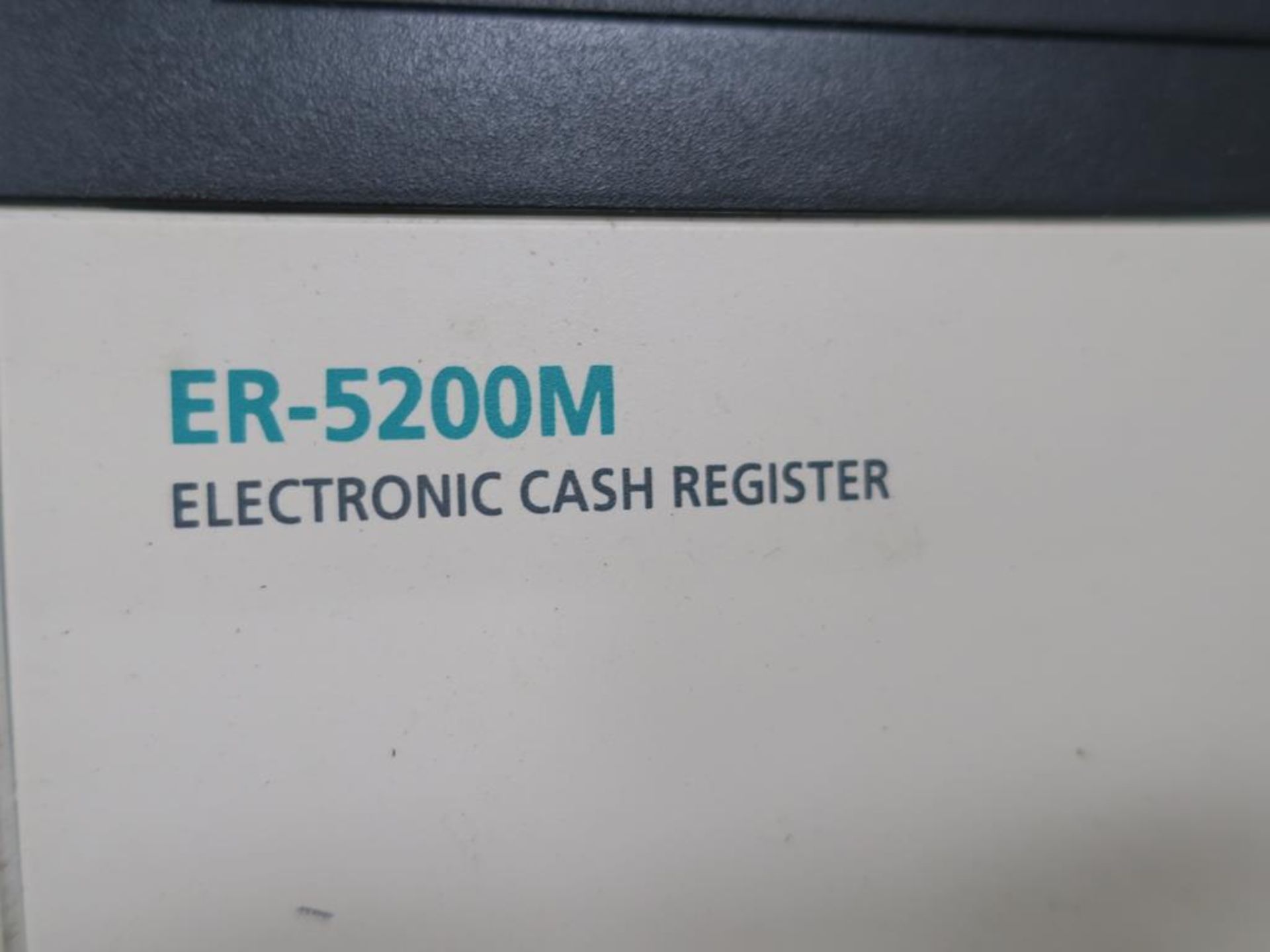 * A Beko Fridge together with a ER-5200M Electronic Cash Register - Image 3 of 7