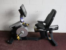 * Pulse Fitness Recumbent Cycle. Please note there is a £5 Plus VAT Lift Out Fee on this lot