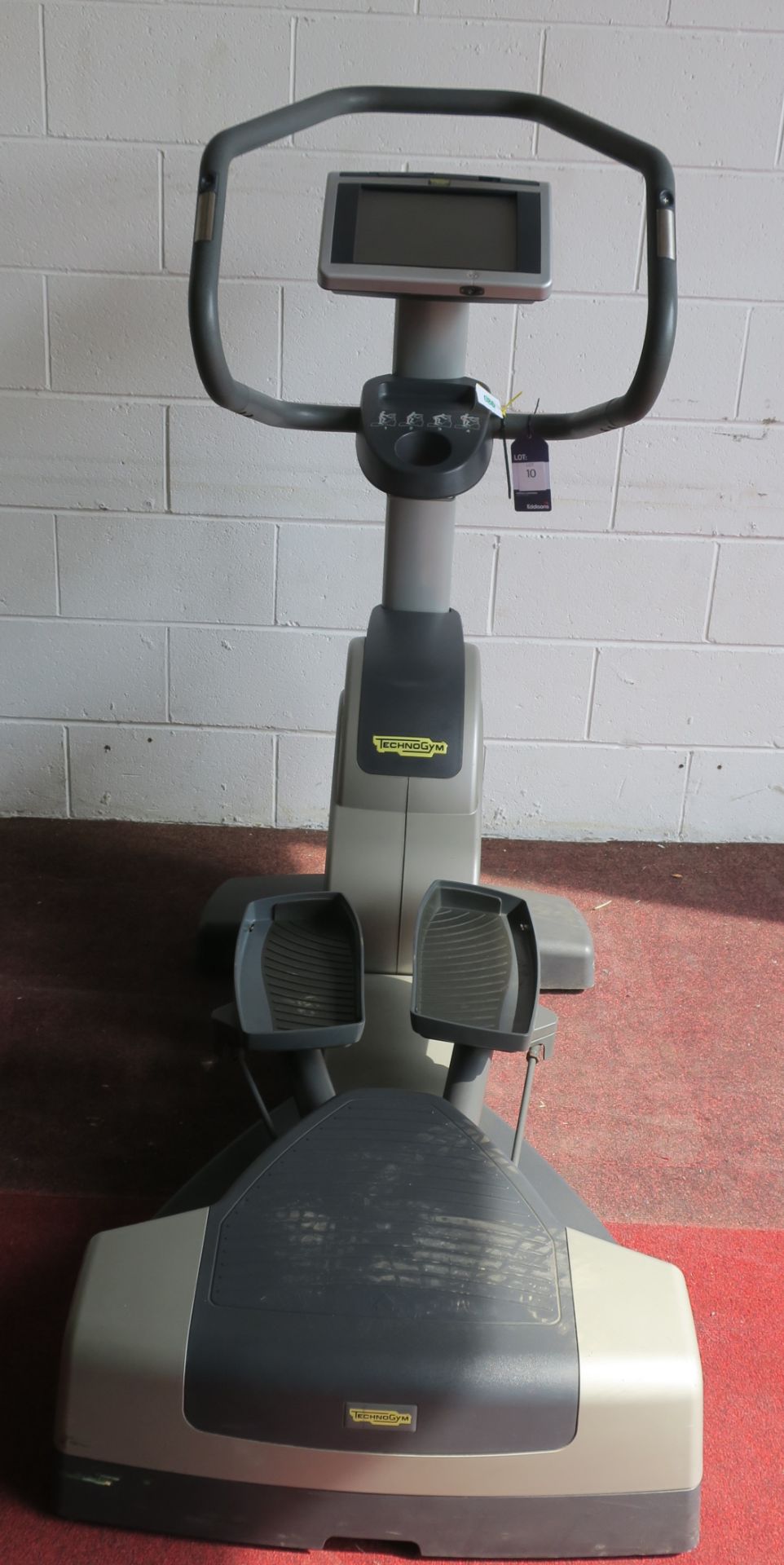 * A Technogym Wave EXC 700i with interactive screen. S/N D4983E07000651. Please note there is a £