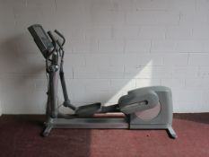 * A Life Fitness 95 XE Cross Trainer. S/N XHM080900817. Screen not working. Please note there is