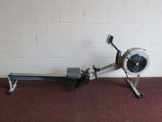 * A Concept 2 Rowing Machine with DM4 Screen