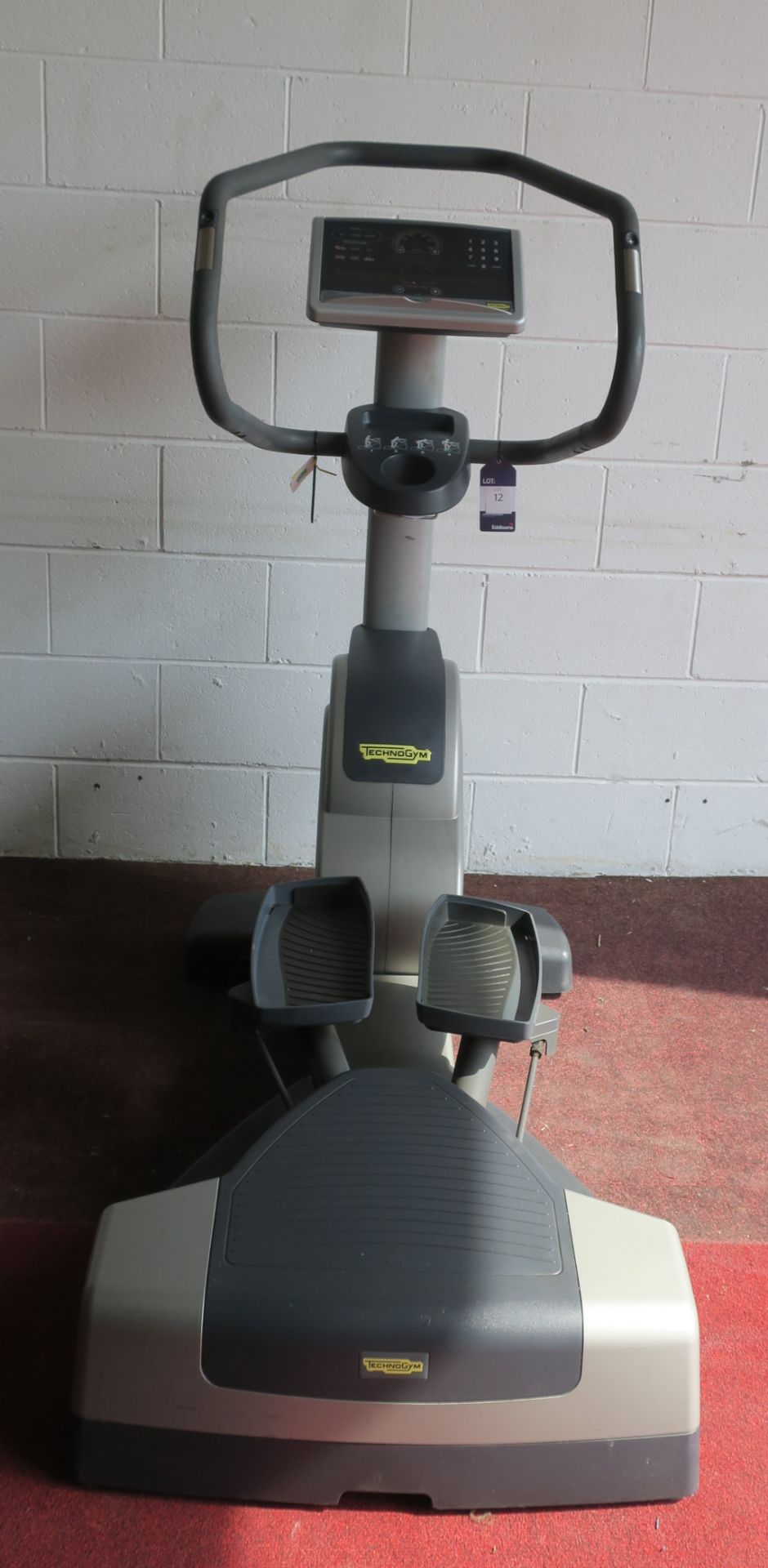 * A Technogym Wave EXC 700i with interactive screen. S/N D4984L07000490. Please note there is a £ - Image 2 of 4