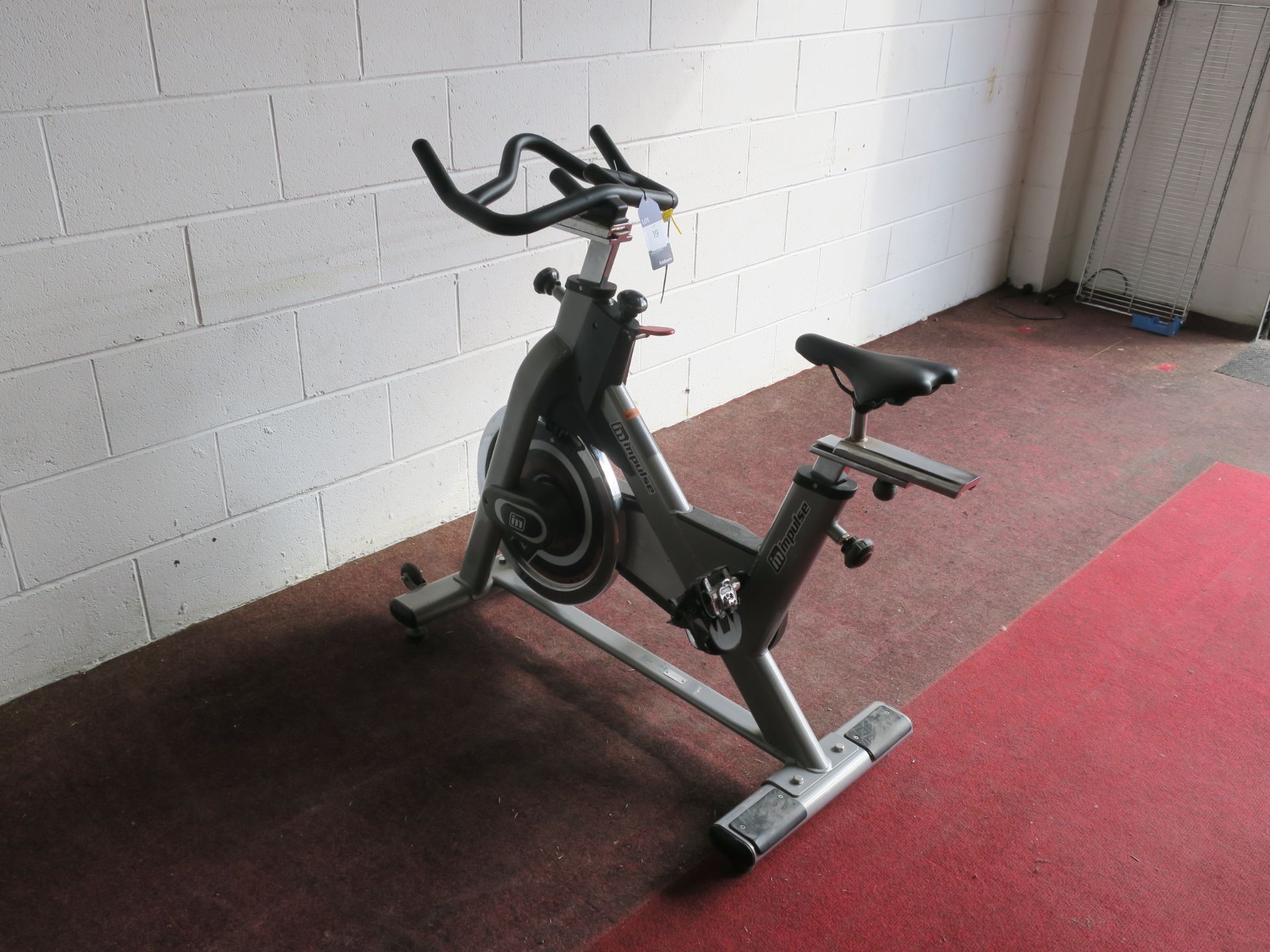 * An Impulse Class 'S' Upright Spinning Cycle (Max user weight 150Kg/330lbs) S/N PS303E-15NT0145. - Image 2 of 3