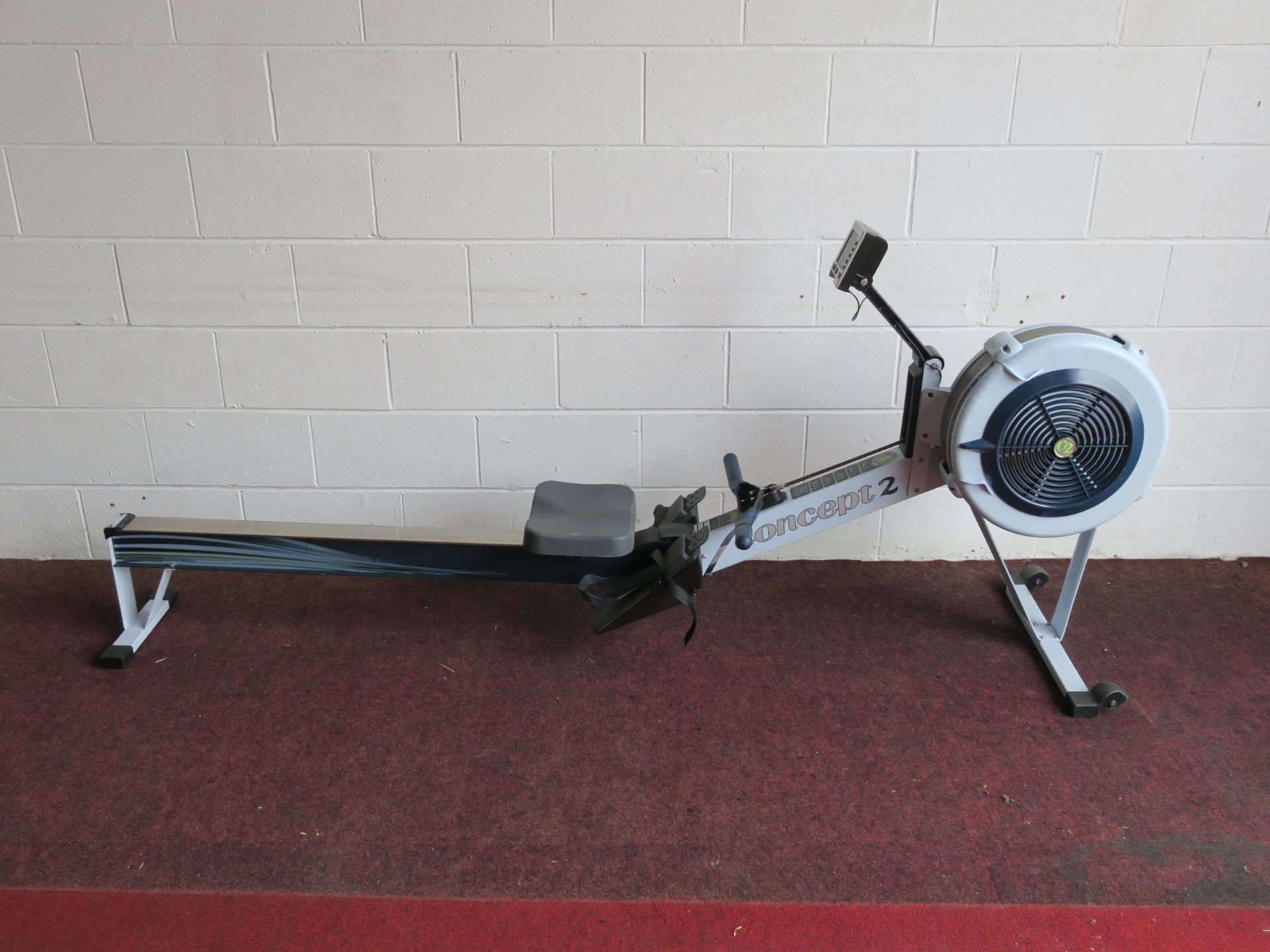 * A Concept 2 Rowing Machine with DM4 Screen